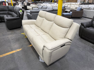 Sanders Leather Power Reclining Sofa