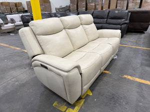 Sanders Leather Power Reclining Sofa