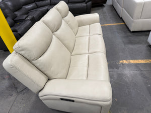 Sanders Leather Power Reclining Sofa