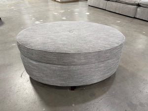 Oval Storage Ottoman