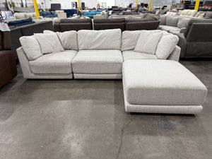 Dayna 4-piece Fabric Modular Sectional