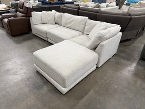 Dayna 4-piece Fabric Modular Sectional