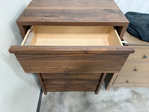 Brown 4 Drawer Dresser