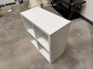 White Storage Shelf