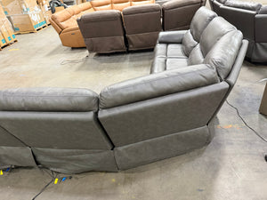 Wylder Leather Power Sectional