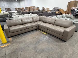 Tayler 3-Piece Leather Sectional