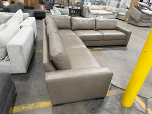 Tayler 3-Piece Leather Sectional