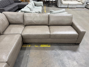 Tayler 3-Piece Leather Sectional