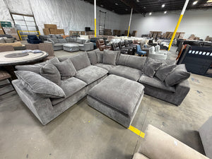 Aiden and Ivy Sereen Modular Sectional – Dark Gray