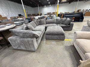 Aiden and Ivy Sereen Modular Sectional – Dark Gray
