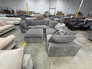 Aiden and Ivy Sereen Modular Sectional – Dark Gray
