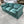 1960s Vintage Green Velvet Sofa