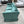 1960s Vintage Green Velvet Sofa