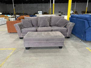 Raymour & Flanagan Briarwood Sofa with Ottoman