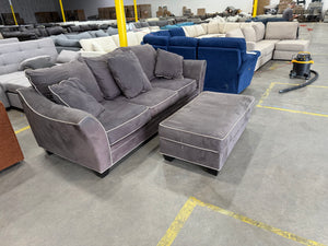 Raymour & Flanagan Briarwood Sofa with Ottoman