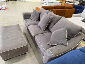 Raymour & Flanagan Briarwood Sofa with Ottoman