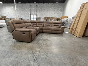 Fletcher Fabric Manual Reclining Sectional
