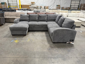 Coddle Aria Sleeper Sectional with Reversible Chaise and Storage