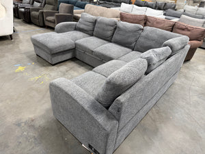 Coddle Aria Sleeper Sectional with Reversible Chaise and Storage