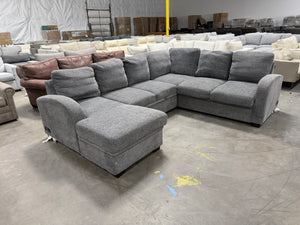 Coddle Aria Sleeper Sectional with Reversible Chaise and Storage