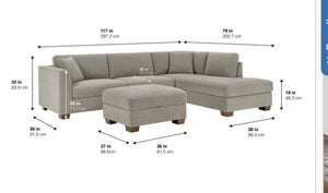 Walsen 3-Piece Sectional