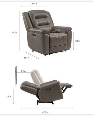 Mason Leather Power Reclining Chair