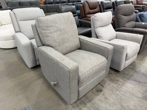 Fabric Swivel Recliner Chair