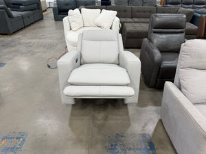 Wren Zero Gravity Power Leather Recliner with Power Headrest