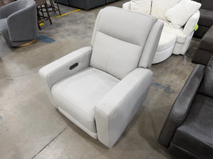 Wren Zero Gravity Power Leather Recliner with Power Headrest