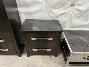Black Dresser and Nightstand