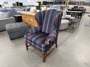 Vintage Fairfield Traditional Wingback Chair