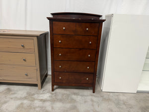 Brown 5 Drawer Dresser