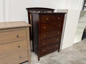 Brown 5 Drawer Dresser
