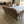 Gray Tufted Sofa with Nailhead Trim