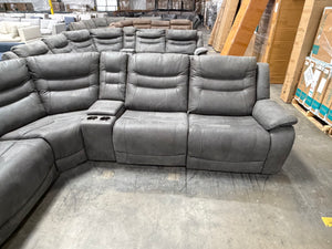 Kelsee Fabric Power Reclining Sectional