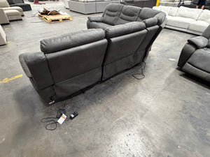 Kelsee Fabric Power Reclining Sectional