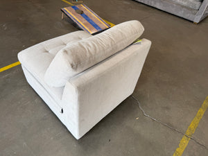 Tisdale Armless Chair – Beige