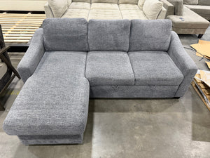 Aria Sofa Chaise – Gray