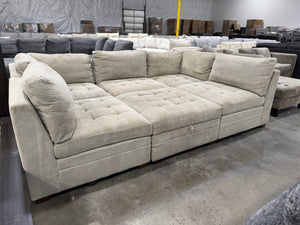 Tisdale 6-Piece Fabric Sectional