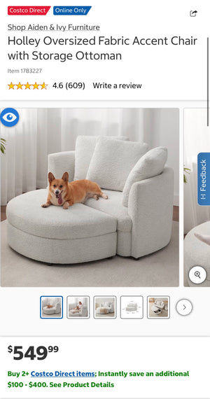 Holley Fabric Chair