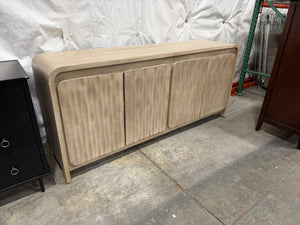 Modern Rounded Edge Entertainment Center