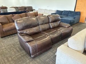 Aleena Leather Power Reclining Sofa