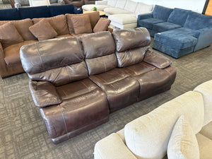 Aleena Leather Power Reclining Sofa