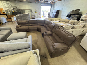 Brower Fabric Power Reclining Sofa