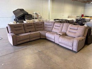 Carmelo Fabric Power Sectional