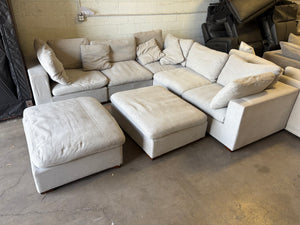 Lowell 7-Piece Modular Sectional - Gray