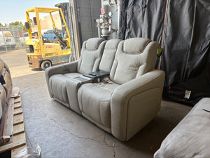 Alton Leather Power Reclining Sofa
