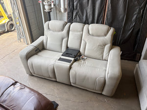 Alton Leather Power Reclining Sofa