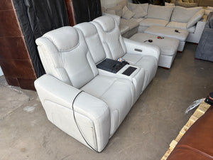 Alton Leather Power Reclining Sofa