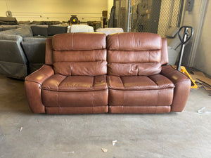 Rhodes Leather Power Reclining Sofa